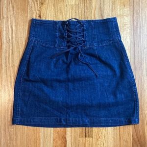 Jean skirt
